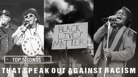 This fight is always best represented by the artists of our time. . Racist songs of all time